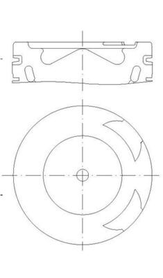 MAHLE ORIGINAL 001 PI 00186 000 Číslo výrobce: 110 L 148. EAN: 4057635169745.