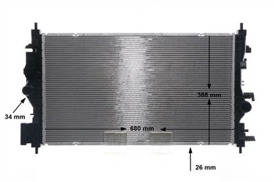 MAHLE ORIGINAL CR 1697 000S Číslo výrobce: 376781274. EAN: 4057635099059.