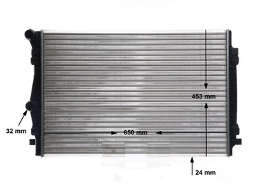 MAHLE ORIGINAL CR 2055 001S Číslo výrobce: 8MK 376 901-385. EAN: 4057635103022.
