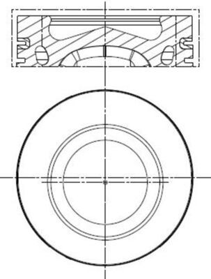 MAHLE ORIGINAL 028 PI 00140 000 Číslo výrobce: 79 L 160. EAN: 4057635182812.
