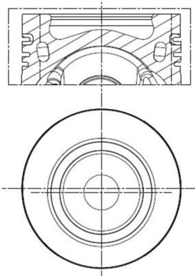 MAHLE ORIGINAL 028 PI 00141 000 Číslo výrobce: 81 L 177. EAN: 4057635171953.