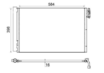 MAHLE ORIGINAL AC 413 001S Číslo výrobce: 351302614. EAN: 4057635022576.
