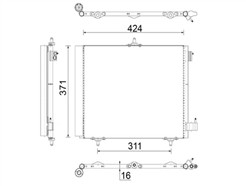 MAHLE ORIGINAL AC 460 000S