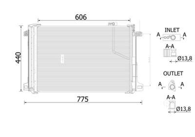 MAHLE ORIGINAL AC 786 000S Číslo výrobce: 351343274. EAN: 4057635026758.