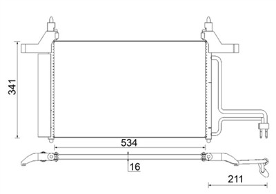 MAHLE ORIGINAL AC 790 000S Číslo výrobce: 351343314. EAN: 4057635026833.