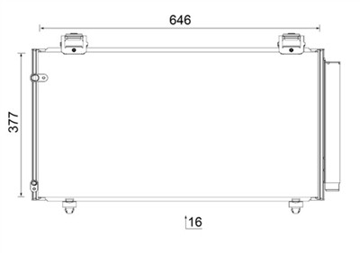 MAHLE ORIGINAL AC 797 000S Číslo výrobce: 351343384. EAN: 4057635026987.