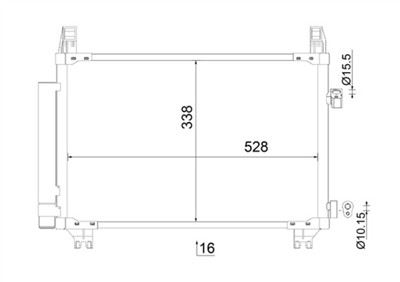 MAHLE ORIGINAL AC 806 000S Číslo výrobce: 8FC 351 343-474. EAN: 4057635027175.