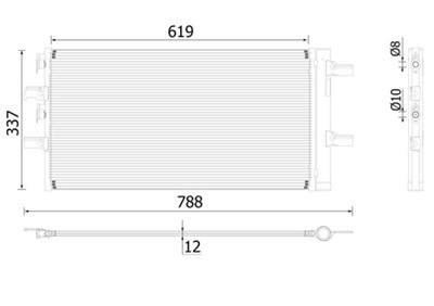 MAHLE ORIGINAL AC 894 000P Číslo výrobce: 351009711. EAN: 4057635127295.