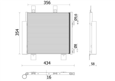 MAHLE ORIGINAL AC 899 000P Číslo výrobce: 351009781. EAN: 4057635127349.