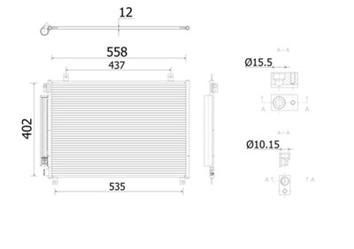 MAHLE ORIGINAL AC 912 000S Číslo výrobce: 351010384. EAN: 4057635127479.