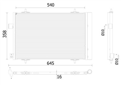 MAHLE ORIGINAL AC 938 000P Číslo výrobce: 351010491. EAN: 4057635127714.