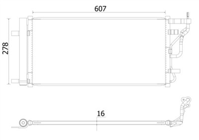 MAHLE ORIGINAL AC 956 000S Číslo výrobce: 351011774. EAN: 4057635130219.