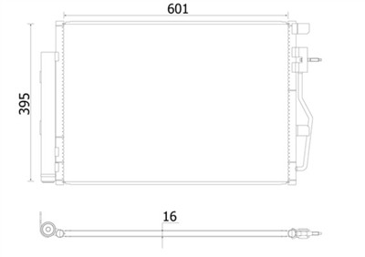 MAHLE ORIGINAL AC 958 000S Číslo výrobce: 351011794. EAN: 4057635130233.