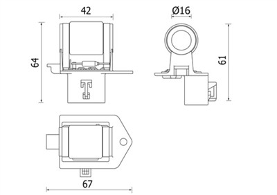 MAHLE ORIGINAL CFR 8 000P Číslo výrobce: 9ML 376 913-021. EAN: 4057635126298.
