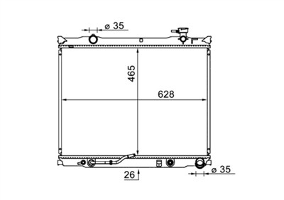 MAHLE ORIGINAL CR 1581 000S Číslo výrobce: 376777214. EAN: 4057635098168.