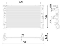 MAHLE ORIGINAL CR 2325 000P