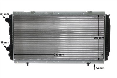 MAHLE ORIGINAL CR 33 000S Číslo výrobce: 376700554. EAN: 4057635080019.