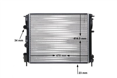 MAHLE ORIGINAL CR 35 000S Číslo výrobce: 376700574. EAN: 4057635080057.