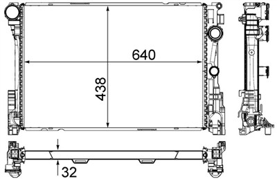 MAHLE ORIGINAL CR 83 000P Číslo výrobce: 376701411. EAN: 4057635080477.