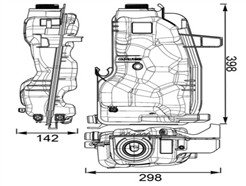 MAHLE ORIGINAL CRT 76 000S