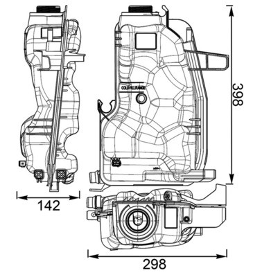 MAHLE ORIGINAL CRT 76 000S Číslo výrobce: 376734434. EAN: 4057635115537.
