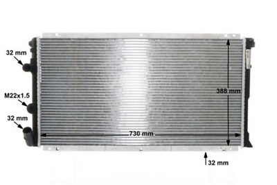 MAHLE ORIGINAL CR 204 000S Číslo výrobce: 376708451. EAN: 4057635081795.
