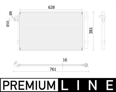 MAHLE ORIGINAL AC 99 000P Číslo výrobce: 351009561. EAN: 4057635018401.