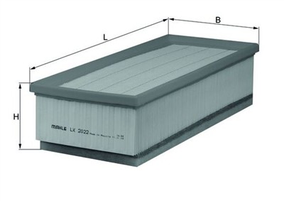 MAHLE ORIGINAL LX 2022 Číslo výrobce: 70368010. EAN: 4009026602119.