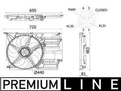 MAHLE ORIGINAL CFF 531 000P