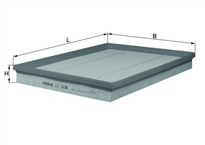 MAHLE ORIGINAL LX 2036 Číslo výrobce: 72576869. EAN: 4009026604069.