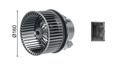 MAHLE ORIGINAL AB 243 000P Číslo výrobce: 8EW 351 150-591. EAN: 4057635016339.