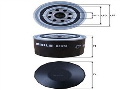MAHLE ORIGINAL OC 570