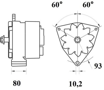 MAHLE ORIGINAL MG 460 Číslo výrobce: 72735459. EAN: 3838922063738.