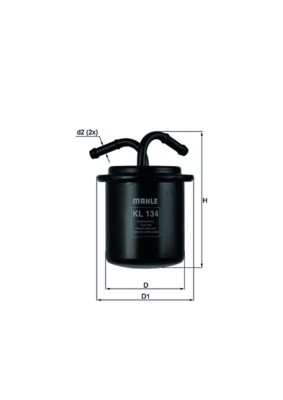 MAHLE ORIGINAL KL 134 Číslo výrobce: 79631607. EAN: 4009026067482.