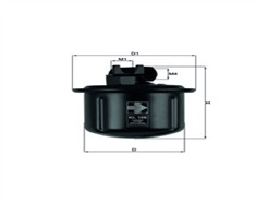 MAHLE ORIGINAL KL 108