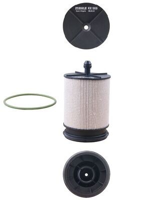 MAHLE ORIGINAL KX 569D Číslo výrobce: 72489321. EAN: 4057635013055.