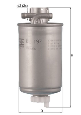 MAHLE ORIGINAL KL 197 Číslo výrobce: 78486037. EAN: 4009026108451.