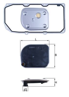 MAHLE ORIGINAL HX 158D1 Číslo výrobce: 72515893. EAN: 4057635176309.