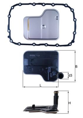 MAHLE ORIGINAL HX 240D Číslo výrobce: 72515940. EAN: 4057635176323.