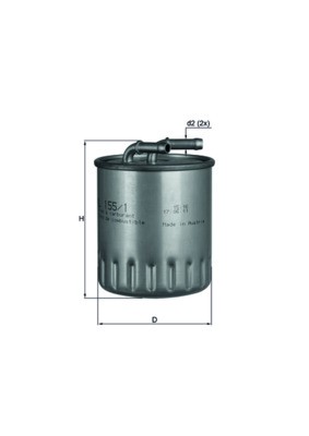MAHLE ORIGINAL KL 155/1 Číslo výrobce: 76554125. EAN: 4009026305980.
