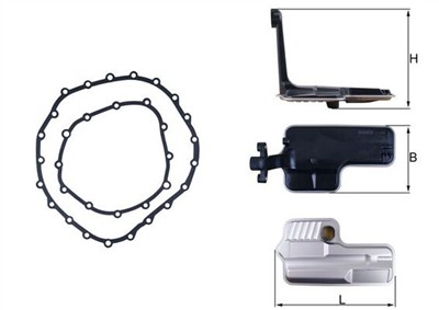 MAHLE ORIGINAL HX 192D Číslo výrobce: 72493712. EAN: 4057635165648.