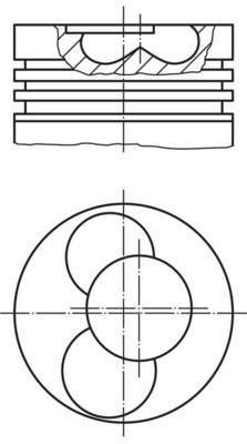 MAHLE ORIGINAL 030 41 00 Číslo výrobce: 030 PI 00041 100. EAN: 4009026524879.