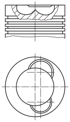 MAHLE ORIGINAL 227 37 00 Číslo výrobce: 108 L 56. EAN: 4009026550618.