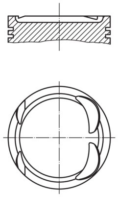 MAHLE ORIGINAL 021 PI 00117 002 Číslo výrobce: 82 L 238. EAN: 4009026978382.