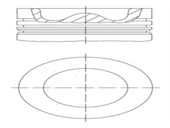 MAHLE ORIGINAL 037 PI 00106 000