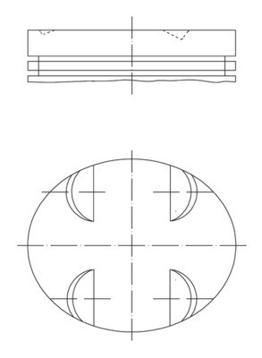 MAHLE ORIGINAL 005 24 01 Číslo výrobce: 56 14388 L. EAN: 4009026844595.