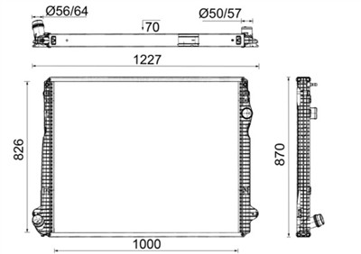 MAHLE ORIGINAL CR 2452 000P Číslo výrobce: 72513080. EAN: 4057635174459.