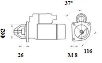 MAHLE ORIGINAL MS 1084 Číslo výrobce: 11139244.