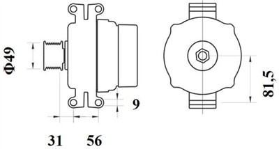 MAHLE ORIGINAL MG 1080 Číslo výrobce: 11209692. EAN: 3838922815405.