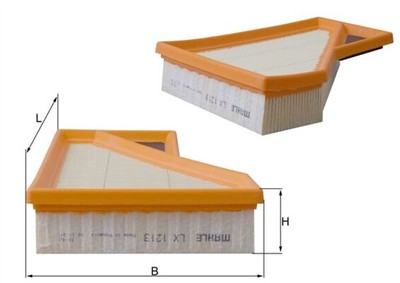 MAHLE ORIGINAL LX 1213 Číslo výrobce: 72553258. EAN: 4009026502259.